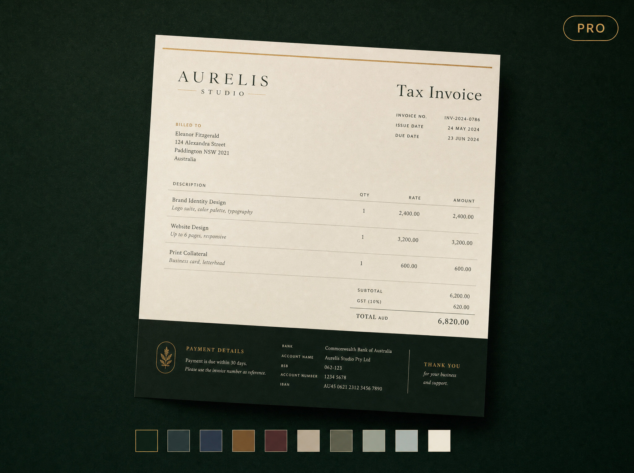 STREX Invoice Generator Pro product artwork